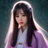 SEO工程师刘思雨头像，女性，技术感背景